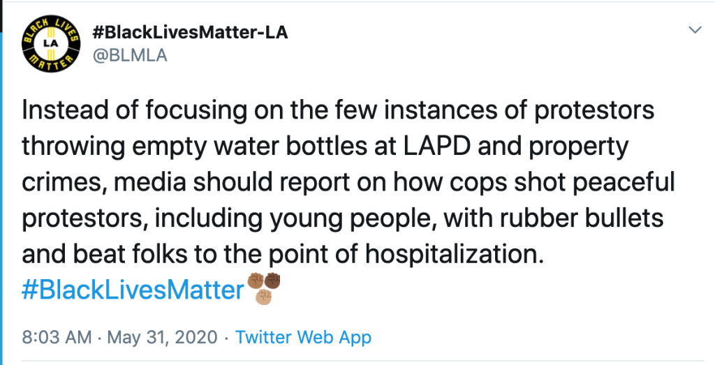 Garcetti’s LAPD Protest Statements Wildly Miss the Mark