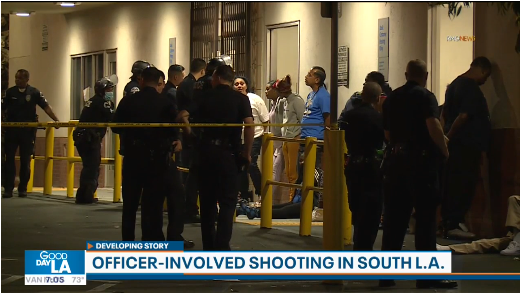 Both footage and reports from that night suggest LAPD rounded up a number of folks in the crowd for questioning.