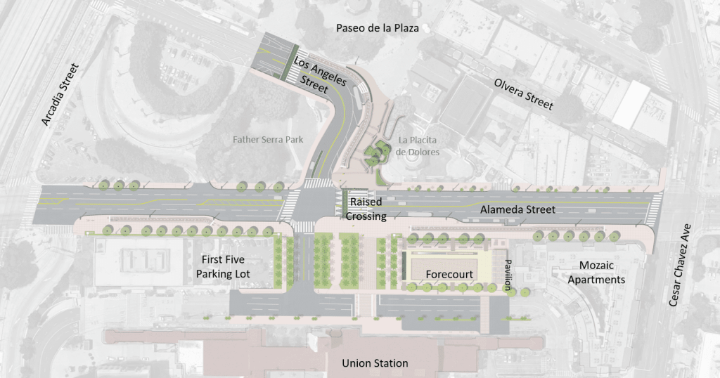 L.A. City Is Nixing Metro’s Pedestrian-Priority Plans for Union Station