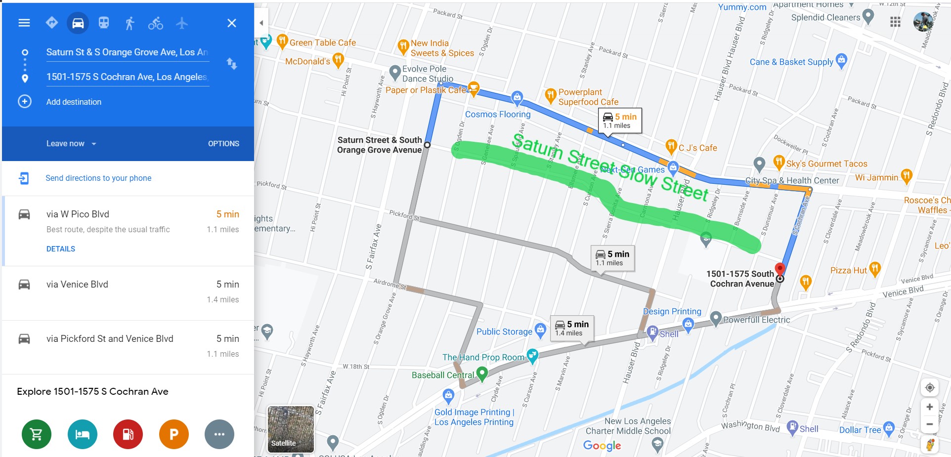 SaturnGoogleMaps