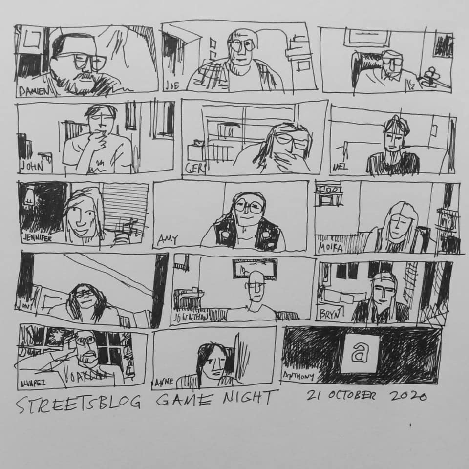 Streetsies 2020: Thanks for Games Night, and See You Saturday!