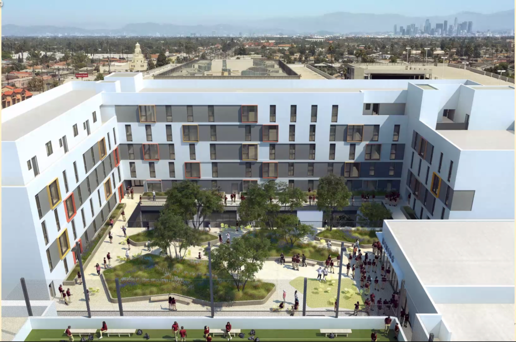 Metro’s Transportation Boarding School Breaks Ground at Vermont/Manchester