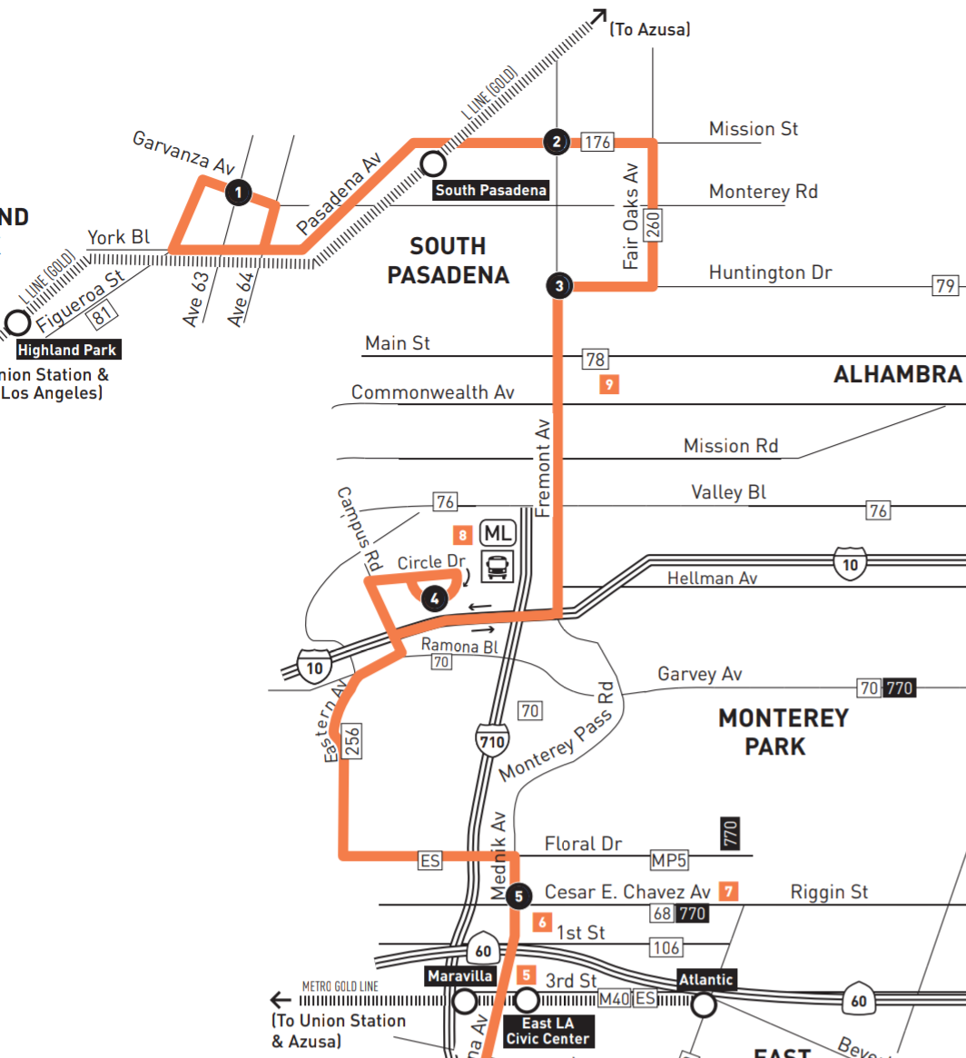 Latest map of Line