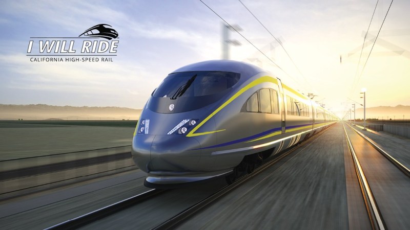 Feds Love CA Bullet Train