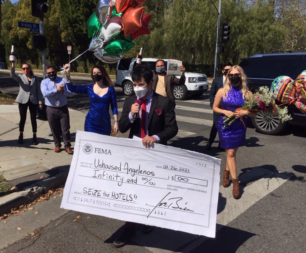 Activists Urge L.A. City Expand Project Roomkey Via Unlimited Federal Funds