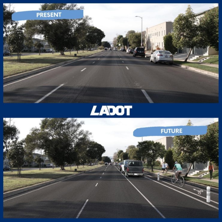 LADOT Planning Safety Improvements on San Vicente