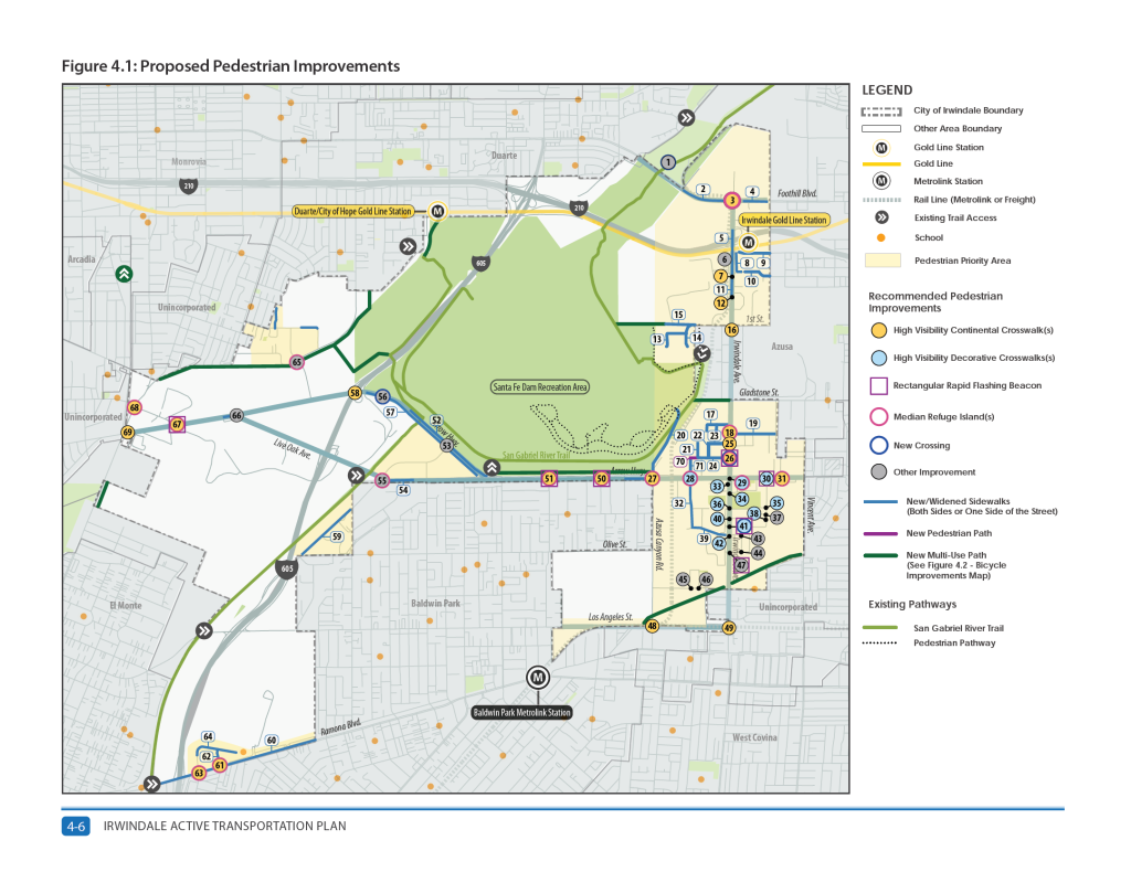 Irwindale Active Transportation Plan Envisions a Safer, More Bike- and Pedestrian-Friendly Future