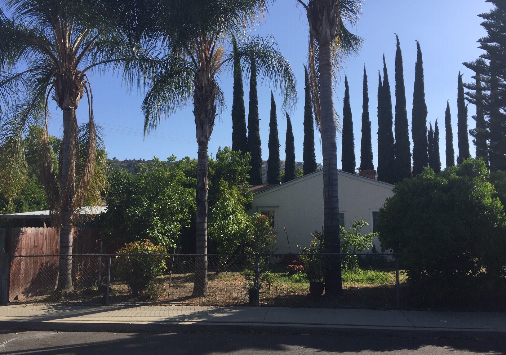 One of a handful of homes remaining