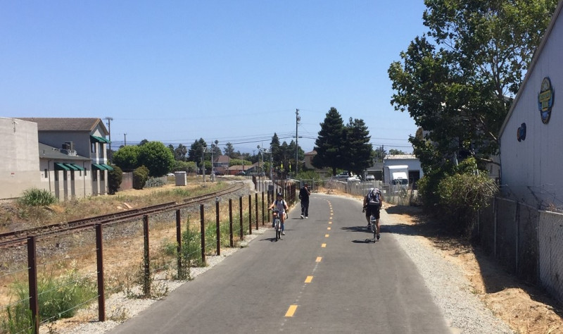 Eyes on the Street: New Coastal Rail Trail Segment in Santa Cruz