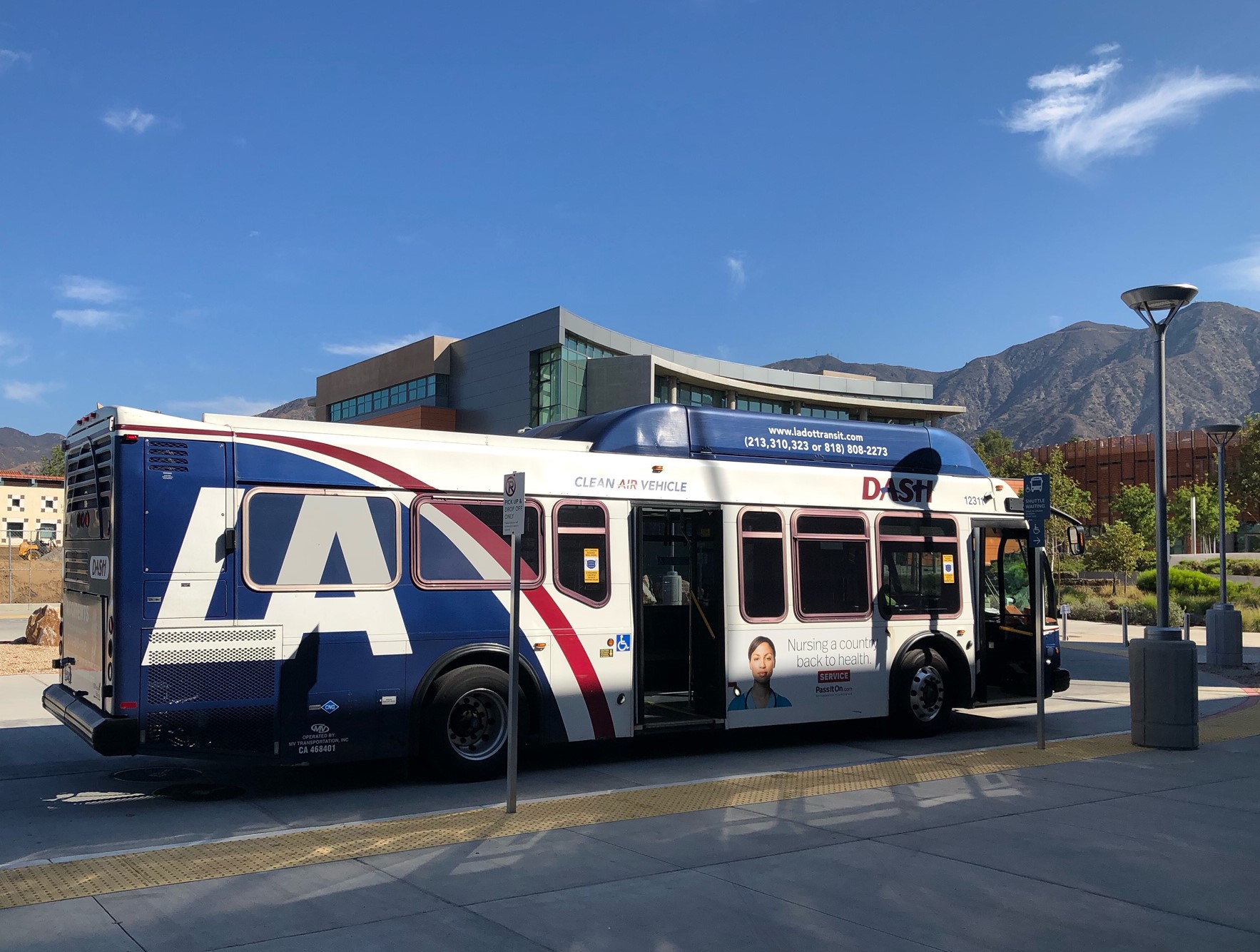 LADOT's new Sylmar DASH bus