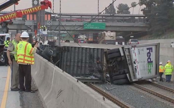 Metro Completes Design for 210 Freeway Crash Barrier to Keep Trucks Off Gold Line