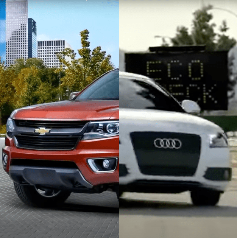 America’s Most Toxic Car Ads: Chevy Colorado vs. Audi A3