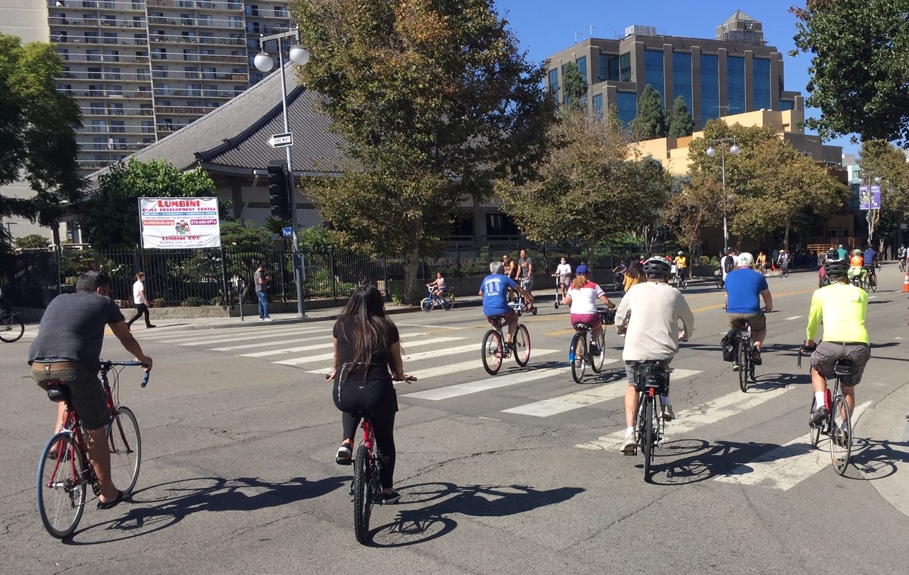 CicLAvia through Little Tokyo