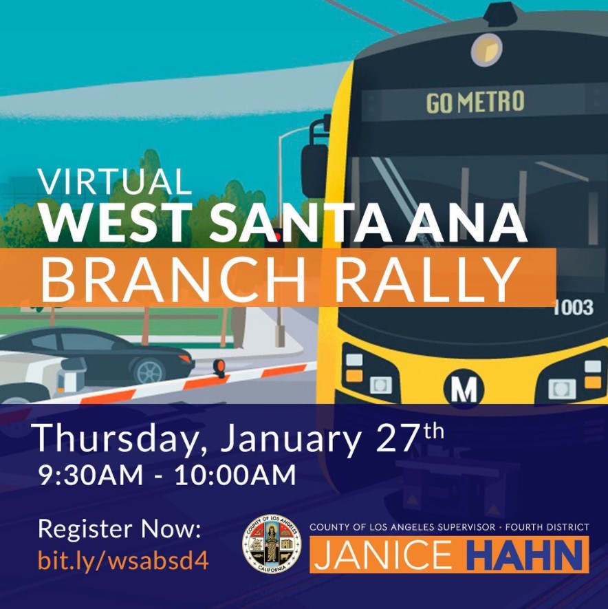 Metro Approves Southeast L.A. West Santa Ana Branch Rail Line Alignment and Phasing