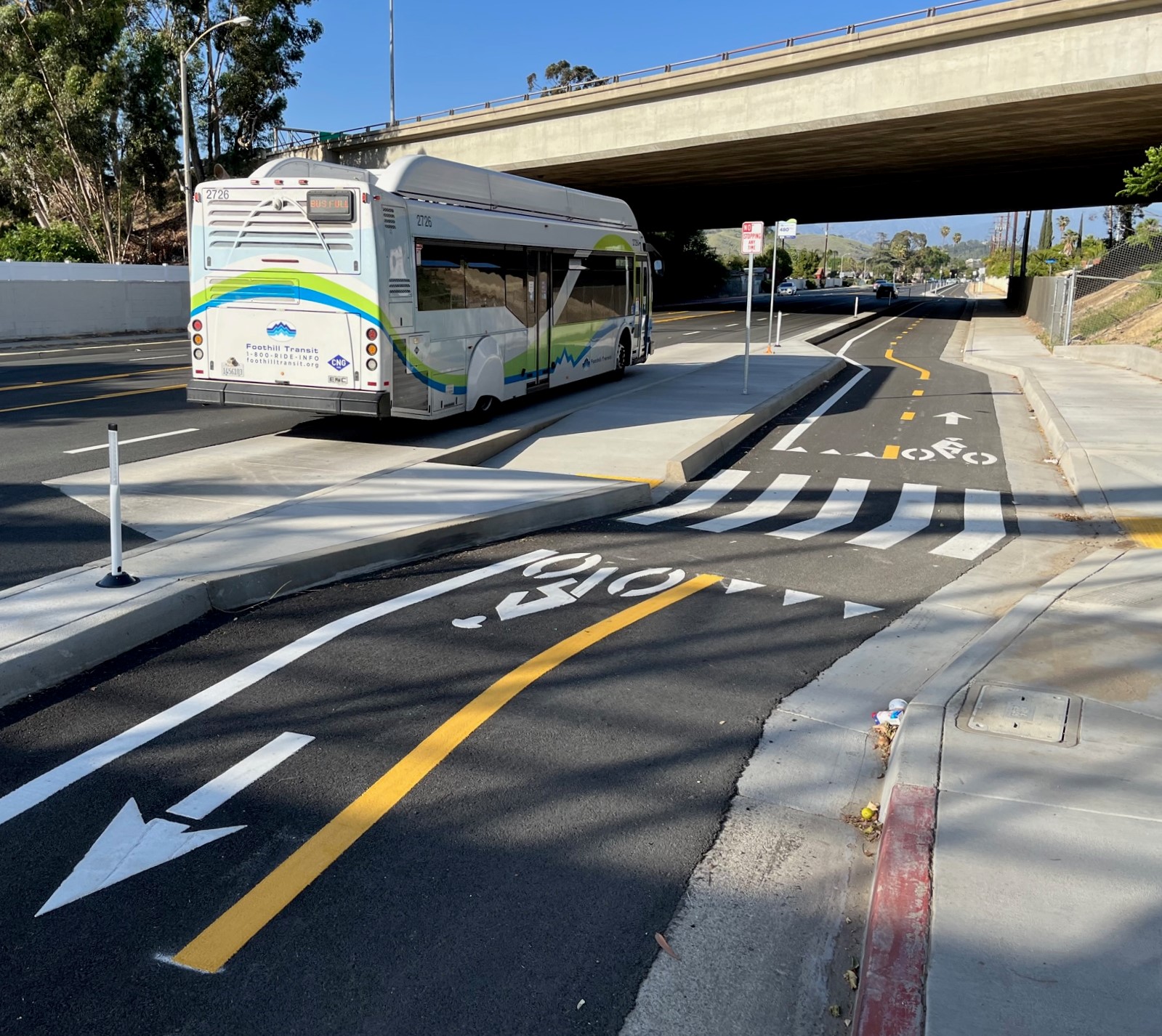 Bus stops