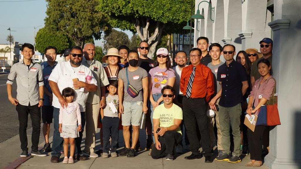 Walk Against the Machine – Monterey Park Activists Oppose Traffic Lane Expansion