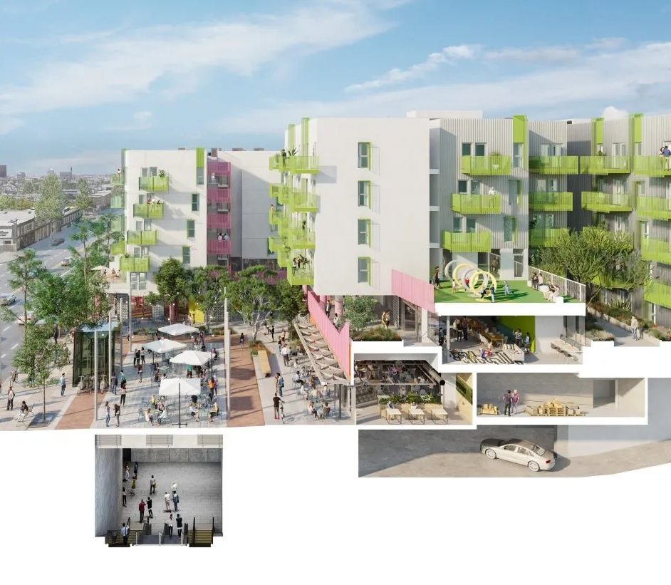 Affordable Housing Breaks Ground above Santa Monica/Vermont Metro Station