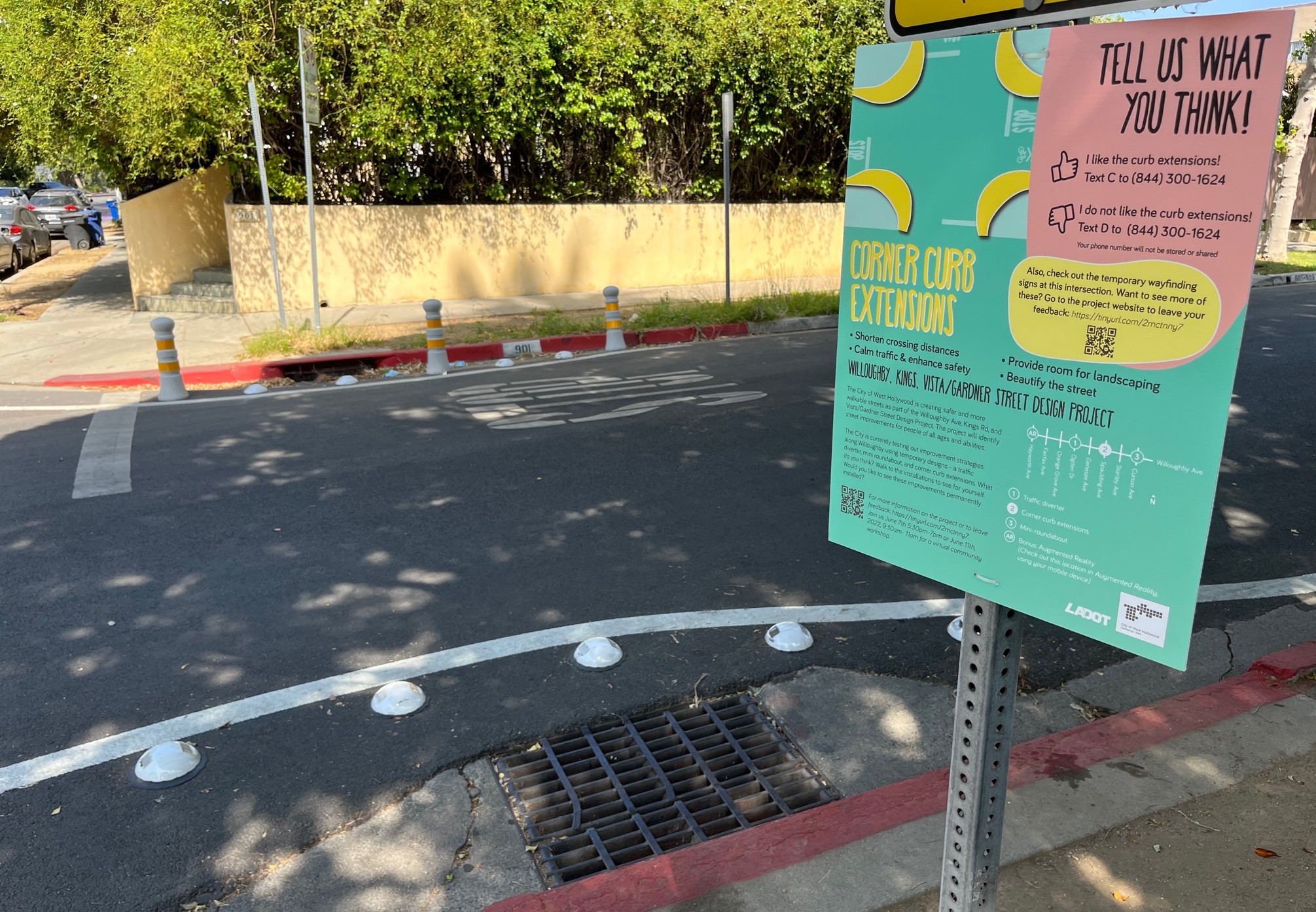 Curb extensions at xxx