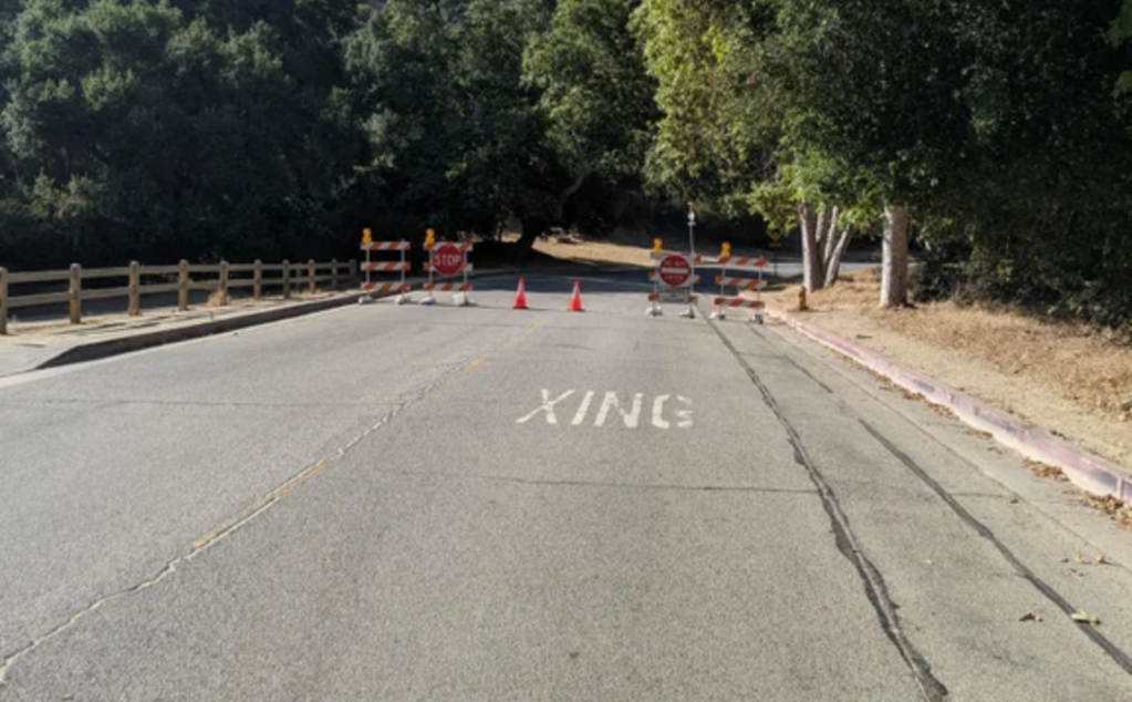 Section of Griffith Park Drive Closed to Motorists As Part of Safety Pilot
