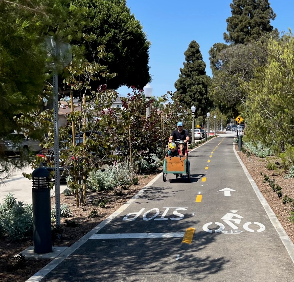 Eyes on the Street: Culver City’s Renovated Culver Blvd Bikeway