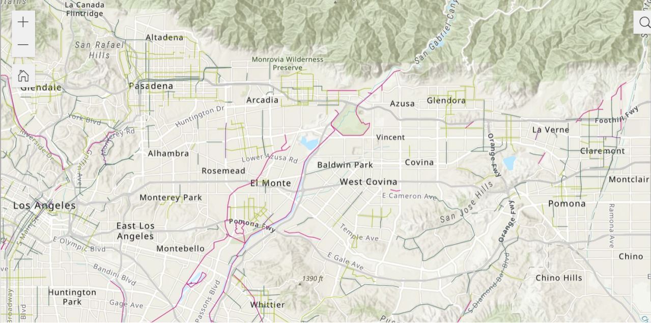 Existing Bike Network