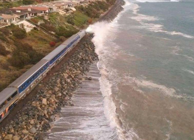 Emergency Work to Stabilize Cliffs Above SoCal Railroad Tracks Will Take Months