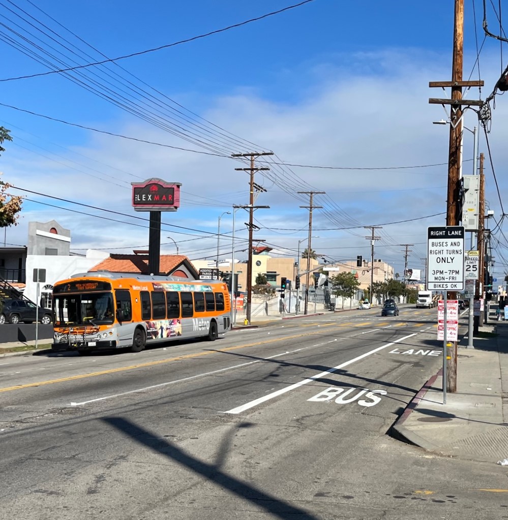 Eyes on the Street: Extended Bus Lanes on Alvarado Street