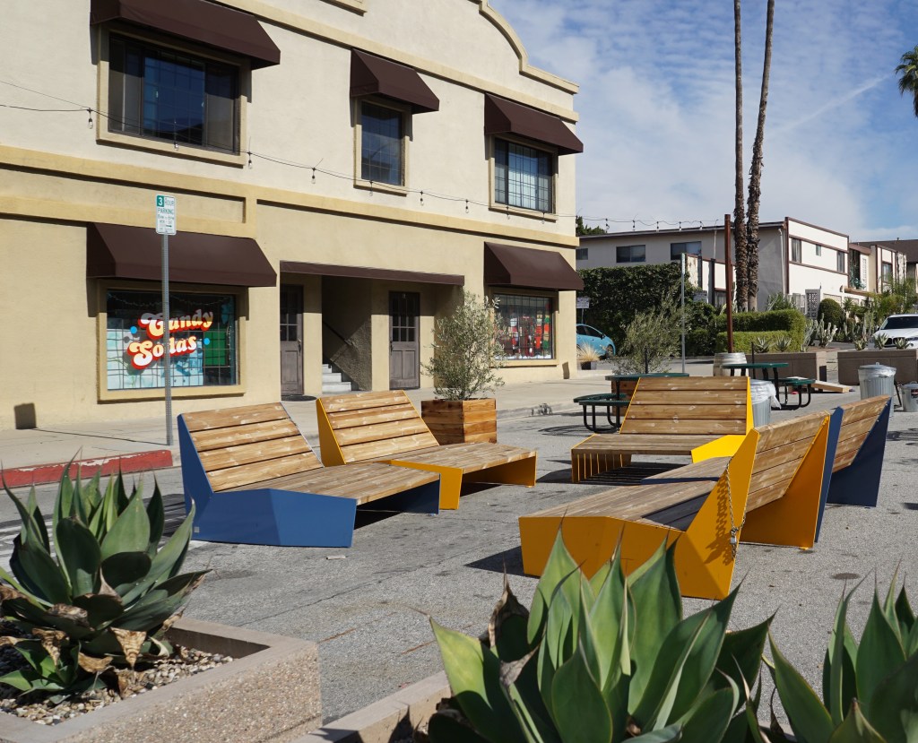 Eyes on the Street: Glendora Village Parklets