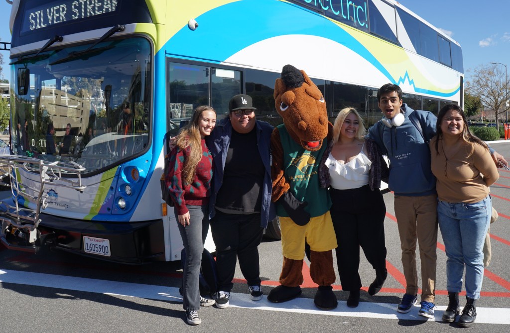 Foothill Transit’s Silver Streak comes to Cal Poly Pomona