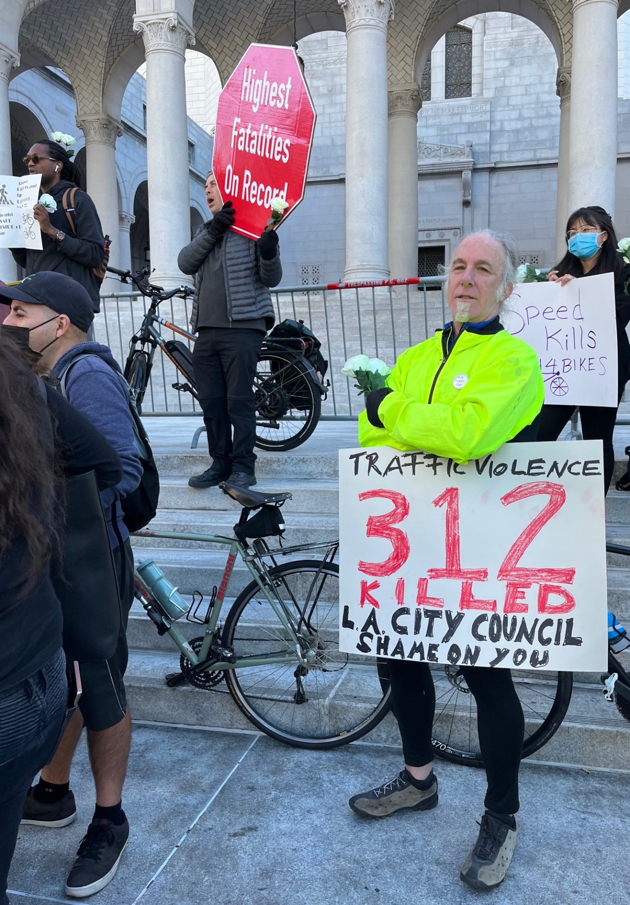 Los Angeles traffic violence claimed 312 lives in 2022, more than any year in the prior decade