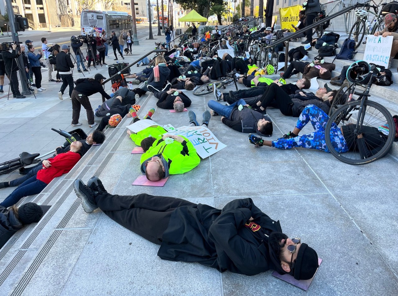 Die-in protest