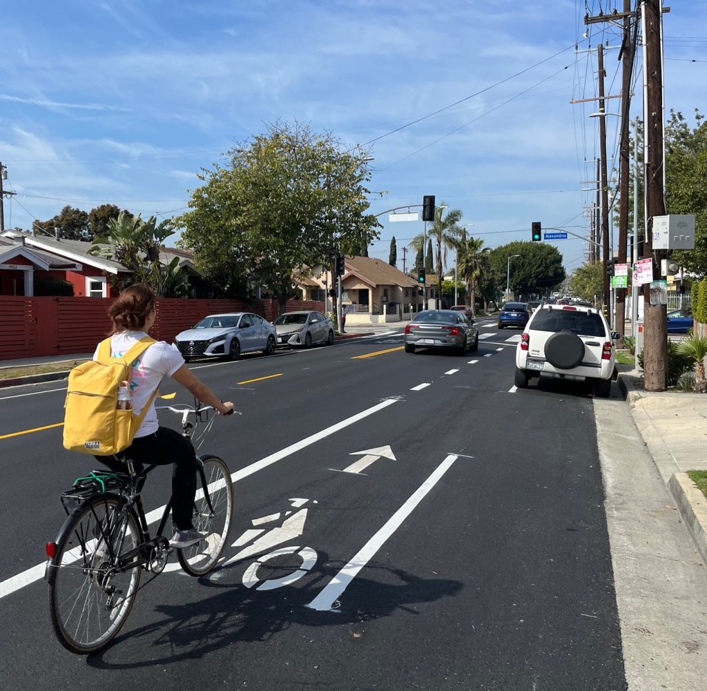 Friday Newsbits: Bike Lanes and Metro Rail Service/Ridership