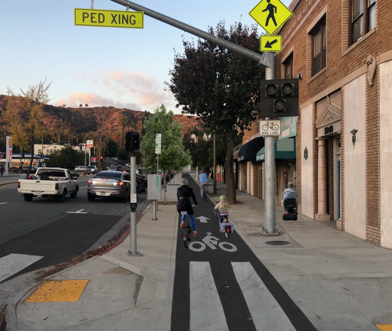 Give Input on Designs for Walk/Bike Upgrades on Eagle Rock Boulevard