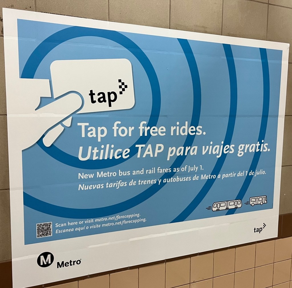 Metro Fare Capping Starts July 1