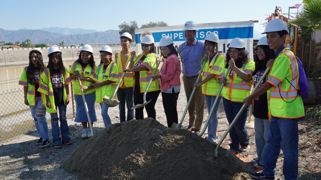 County Breaks Ground on Vincent Community Bikeway