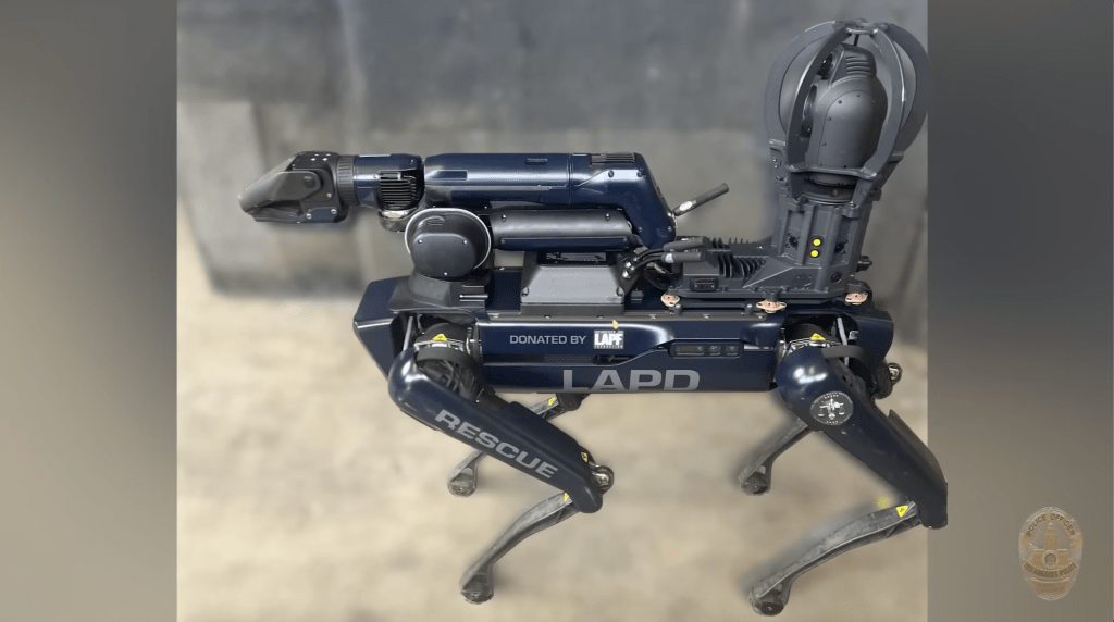 LAPD Admits Man Who Slept Thru 3-Hour Bus “Standoff” Was Carrying BB Gun Only after Hero Robot Dog Story Makes Rounds