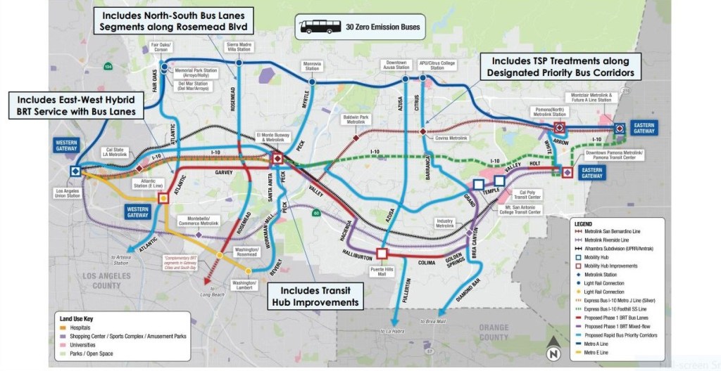 Bus Rapid Transit Plans in SGV Get Clearer, and More Complicated
