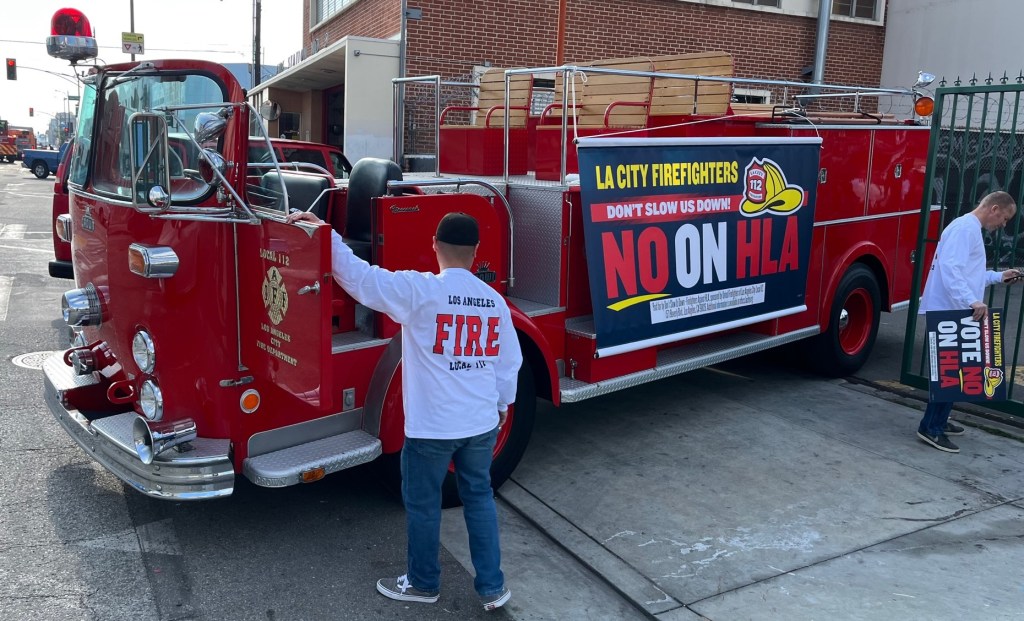Firefighters Oppose L.A. City Safe Streets Initiative Measure HLA