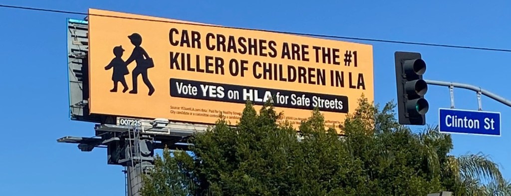 L.A. Voters Approve Measure HLA, Mandating City Implement Bus Lanes, Bike Lanes, and Ped Safety Improvements
