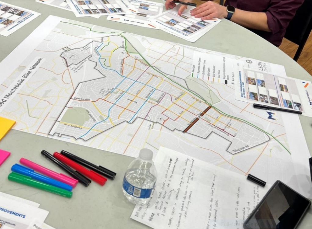 Deadline Today for Input on Montebello Bicycle Master Plan