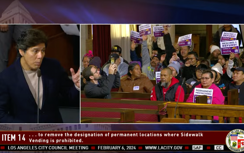 Notes on a scene: KDL gets schooled on how legislative process works as no-vending zones rescinded