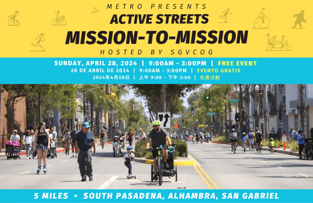 Open Streets Events Coming this Month: Mission-to-Mission and Venice Blvd