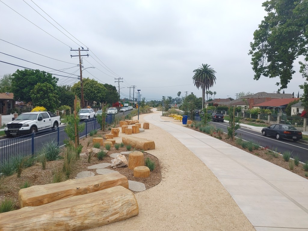 Eyes on the Street: El Monte’s Merced Ave Linear Park