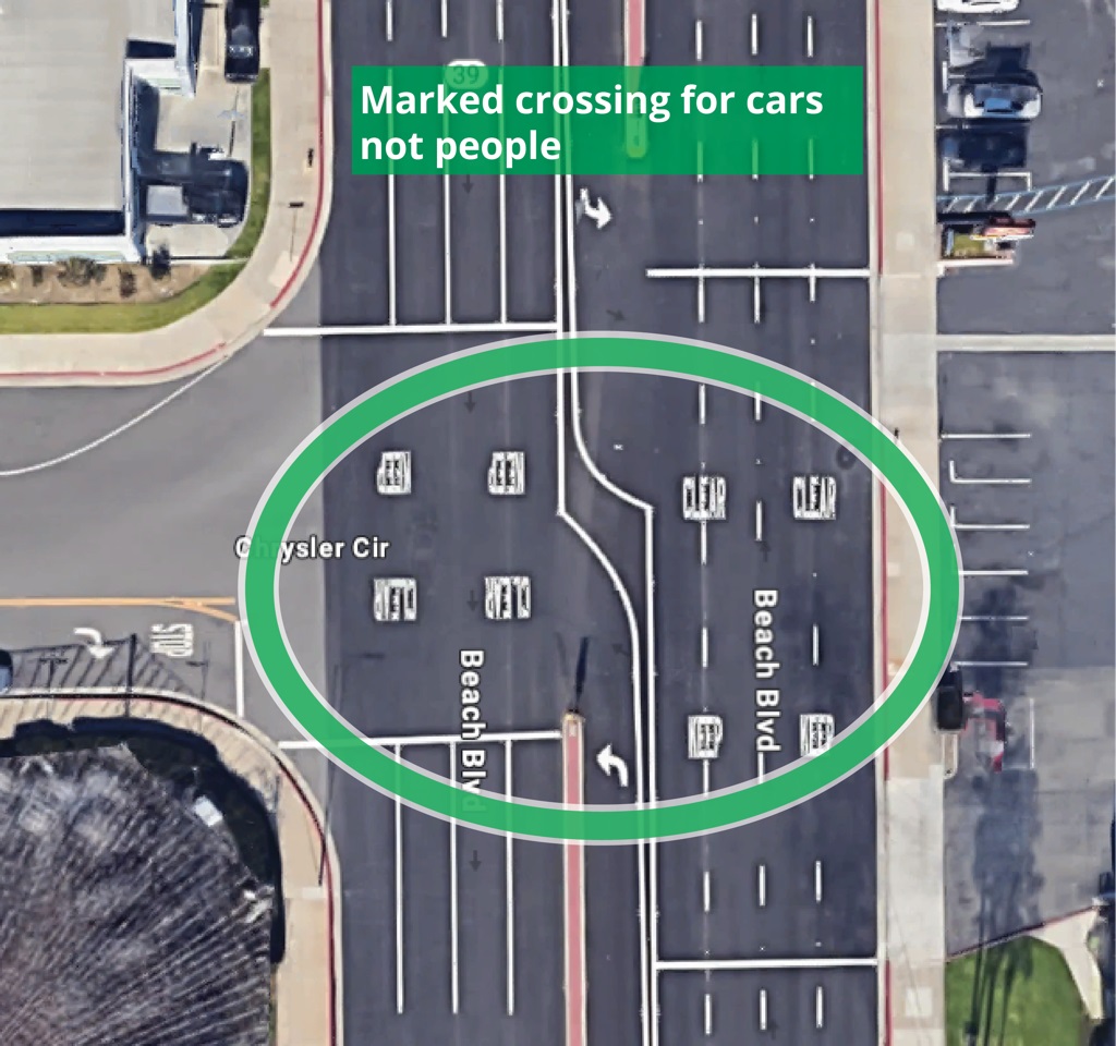 Incomplete Streets Part 2: in OC Caltrans Ignores Caltrans Policy on Bike and Pedestrian Needs