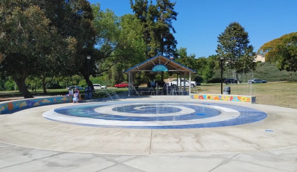 Diversity Plaza’s New Splash Pad Cools Off Walnut’s Creekside Park
