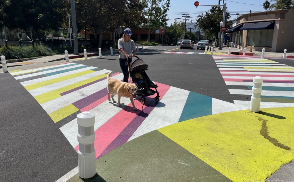 Eyes on the Street: Crosswalk Upgrades in Glendale’s Adams Square