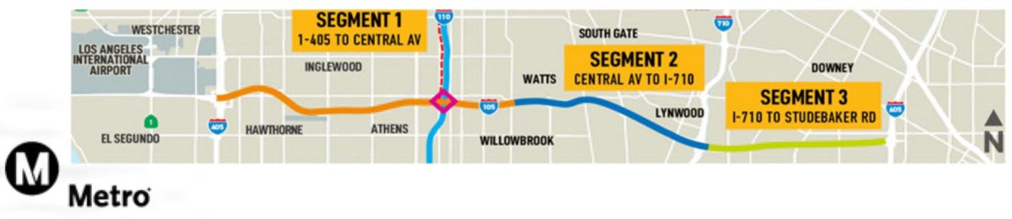 Metro and Caltrans Break Ground on 105 Freeway Expansion - Streetsblog ...