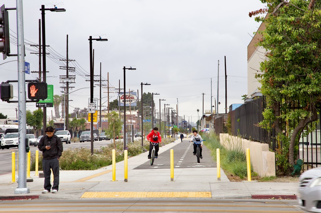 Grand Opening of Transformative Rail-to-Rail Bike/Walk Path on Slauson Brings Community Out to Play