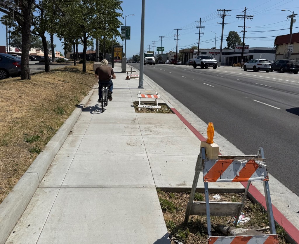 L.A. City Currently Widening Balboa Boulevard