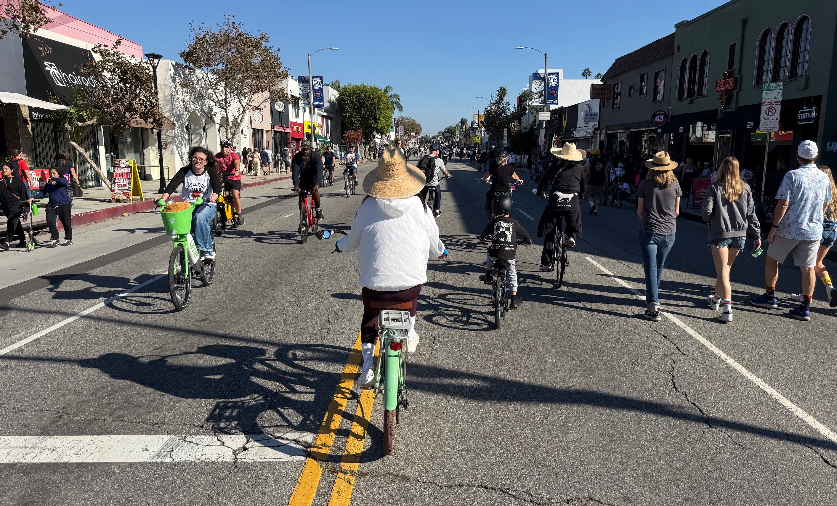 CicLAvia Melrose Avenue meets Stranger Things Season 5 - Open